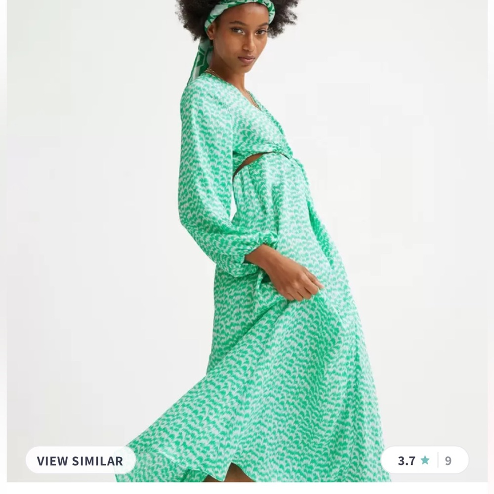 H and M Cut Out Dress